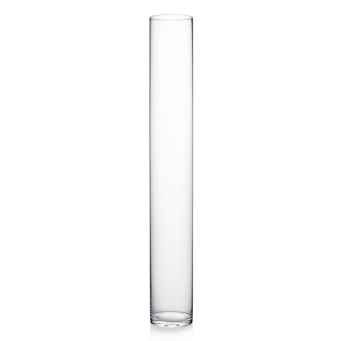 WGV Vase, cylindrical, 71 cm, transparent