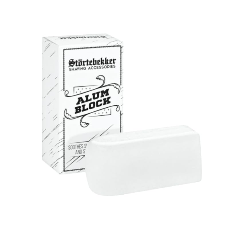 Störtebekker® Premium Straight Razor Set Black in handcrafted leather case (Café) - with shaving brush, shaving bowl, shaving soap, alum stone, and razor blades - high-quality wet razor shaving set