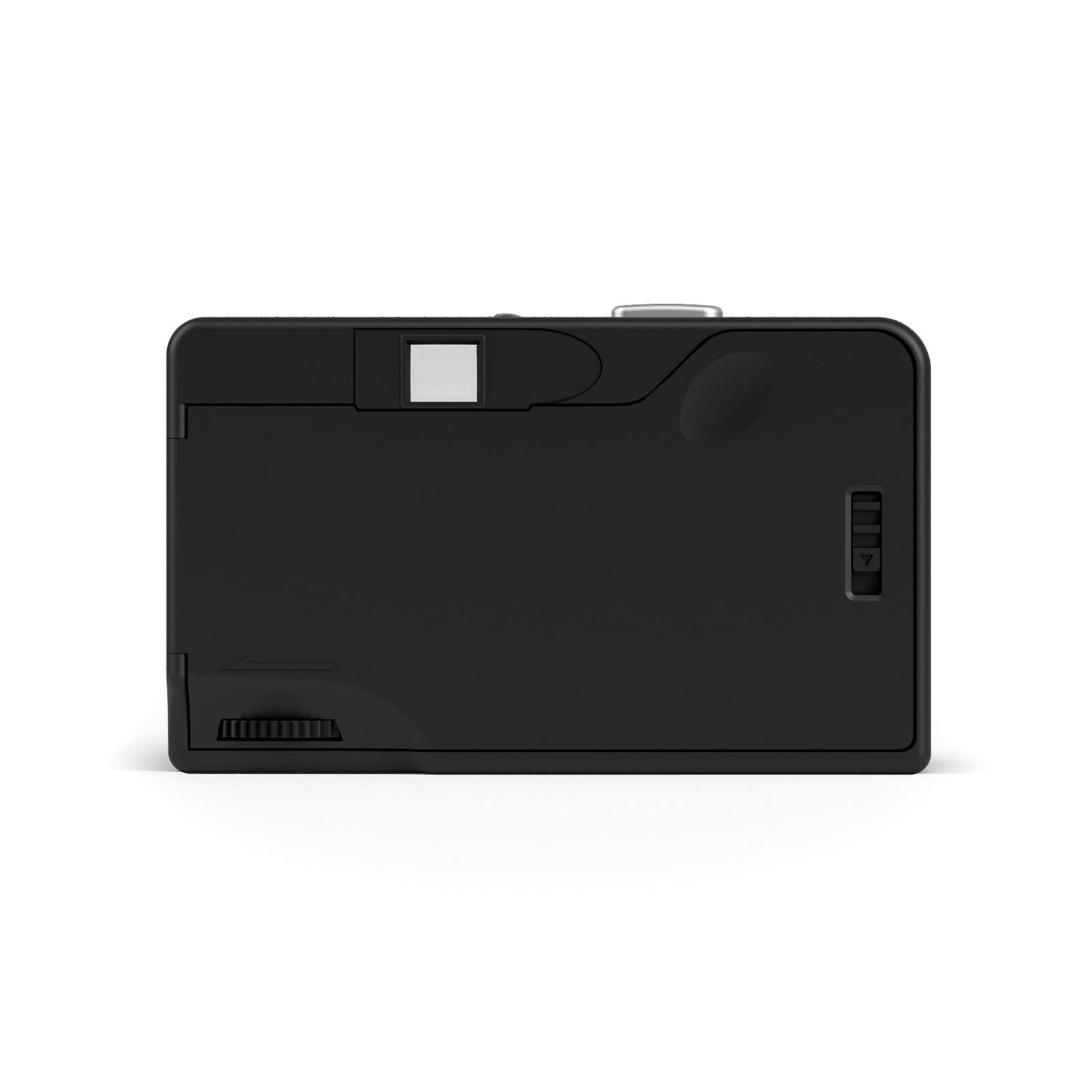 RETO Ultra Wide and Slim 35mm Reusable Daylight Film Camera - 22mm Wide Angle Lens, Focus-Free, Lightweight, Easy to Use (Dark Gray)