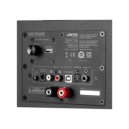 Jamo S801 PM Powered Monitor Speakers (Black)