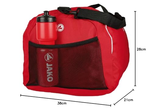 JAKO Unisex sports bag Classico, black, 38 cm.