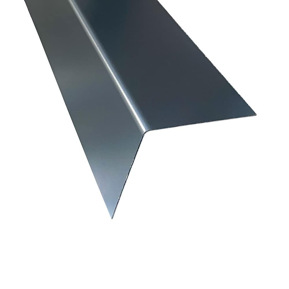 Aluminum angle anthracite angle profile angle sheet corner protection 2000 mm long corner angle, item form: 90 x 90 x 0.8 mm