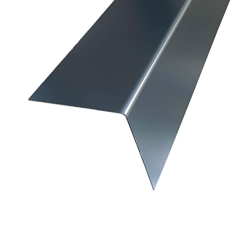 Aluminum angle anthracite angle profile angle sheet corner protection 2000 mm long corner angle, item form: 90 x 90 x 0.8 mm