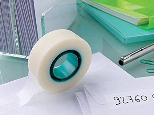 Scotch Desk Tape Dispenser C38, Black + Magic Invisible Tape, 19mm x 33m, 4 Rolls/Pack