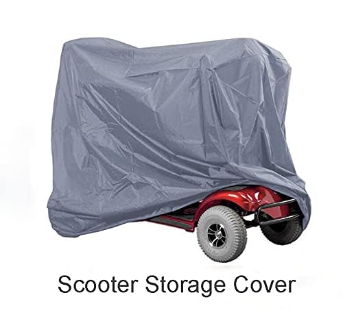 TOTMOX Mobility Scooter Cover - Protection from rain and sun for most disabled scooters (120x60x90cm)
