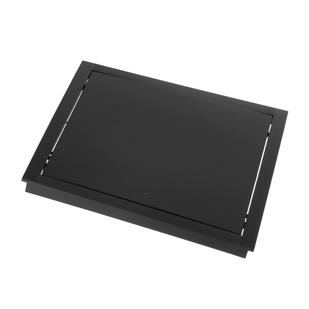 30x30 cm access panel - service hatch for inspection and covering - 300x300mm access door - inspection door access door maintenance hatch - ABS plastic Anthracite