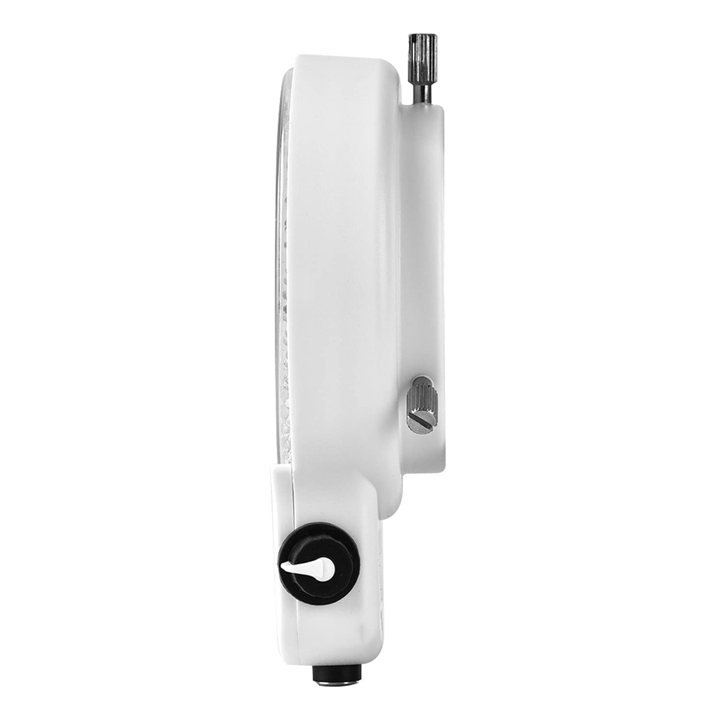 Microscope Camera 144 LED Beads Light Source Brightness Adjustable Ring Lamp (White EU Plug 110-220V)