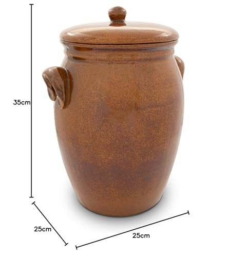 Original K&K Rum Pot 7.0 liter - Form 2 / Multi-purpose pot / Ceramic pot