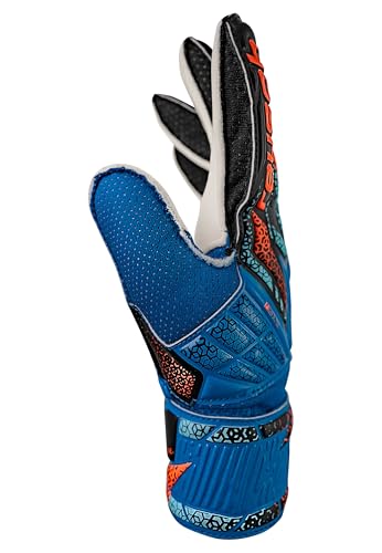 Reusch Attrakt Solid Junior goalkeeper gloves for kids and teenagers. Suitable for boys and girls in all weather conditions and playing surfaces.