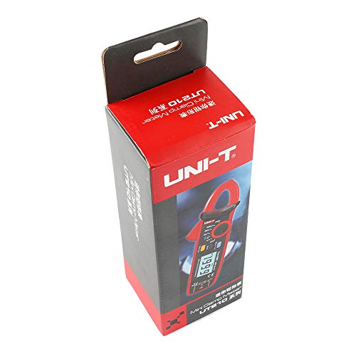 YIRU UNI-T UT210C 200A AC RMS Auto-Range Digital Clamp Meter with AC/DC voltage multimeter with ohm, capacitance, NCV, and temperature test (C/F).