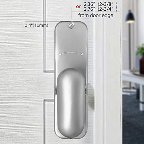 Spotact keyless door lock with mechanical code lock retro style 6-password lock suitable for garage, hotel, office, studio, warehouses.