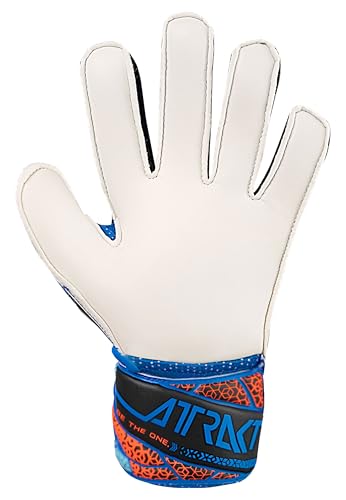 Reusch Attrakt Solid Junior goalkeeper gloves for kids and teenagers. Suitable for boys and girls in all weather conditions and playing surfaces.