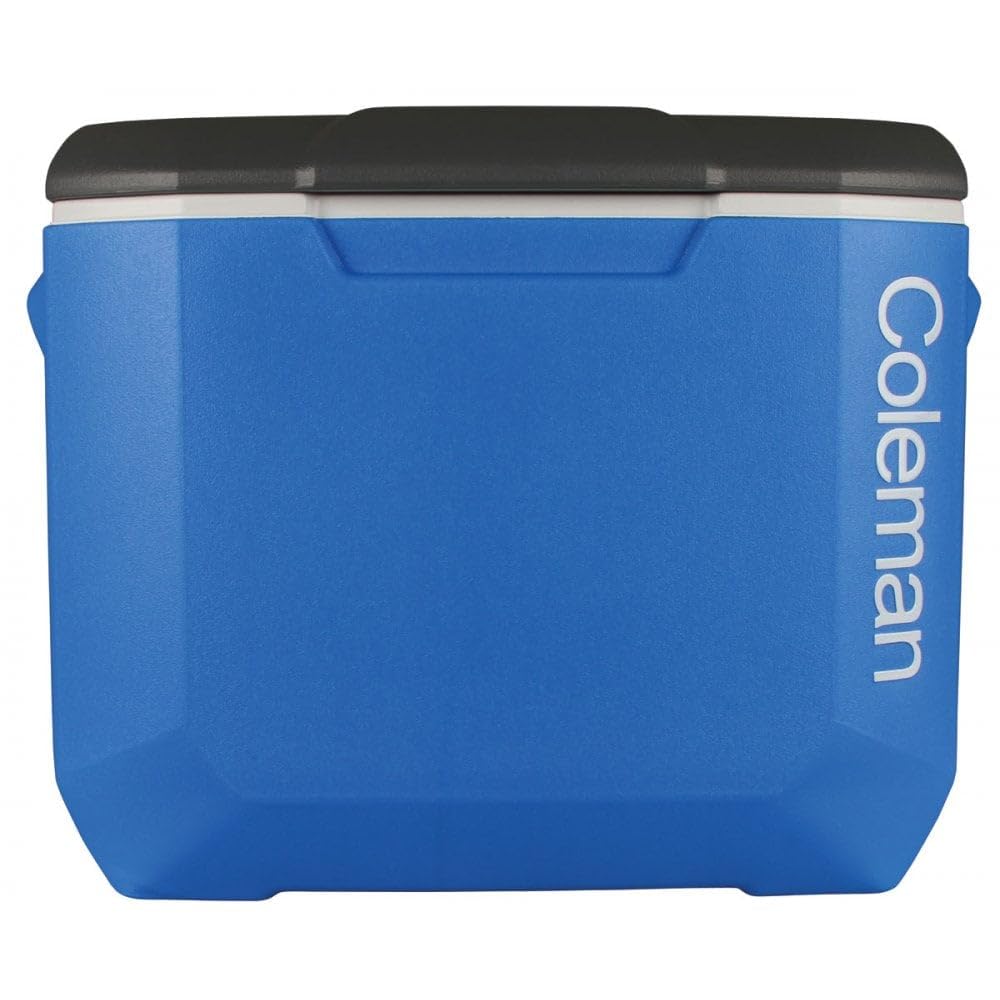 Coleman Blue 60QT Tricolour Wheeled Camping Cooler