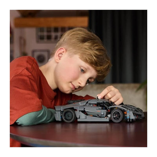 LEGO Technic Koenigsegg Jesko Absolut supercar in gray, building toy for boys and girls, toy car for kids, gift for car fans, decoration for kids' room 42173