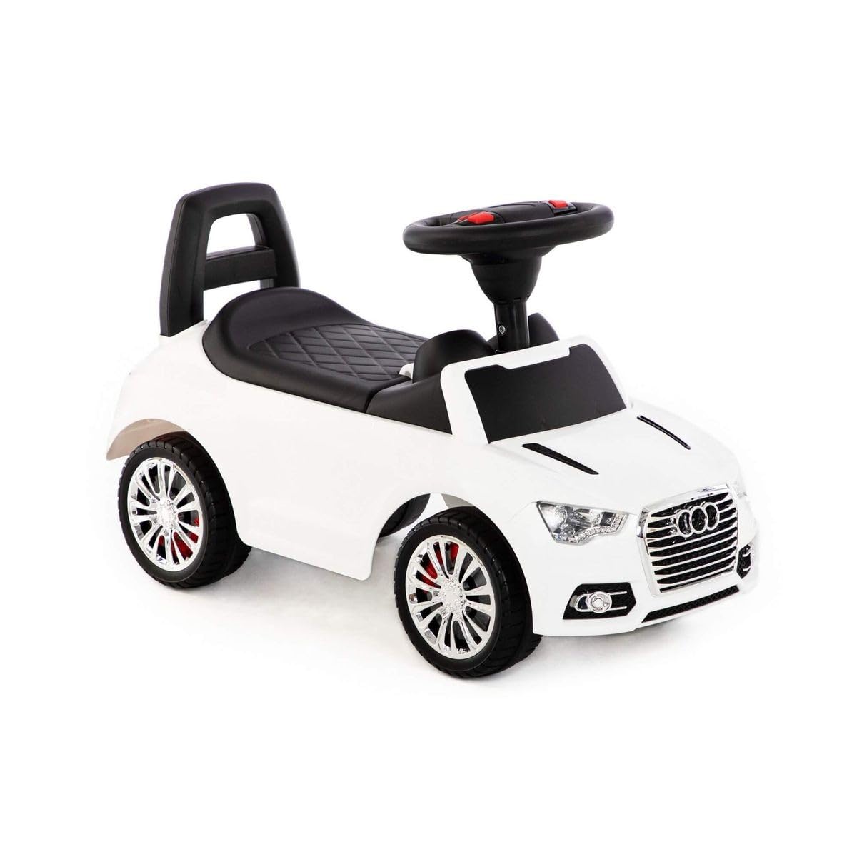 Slider car white Super Car No.2 Sound Kids Ride-on Vehicle Walking Aid