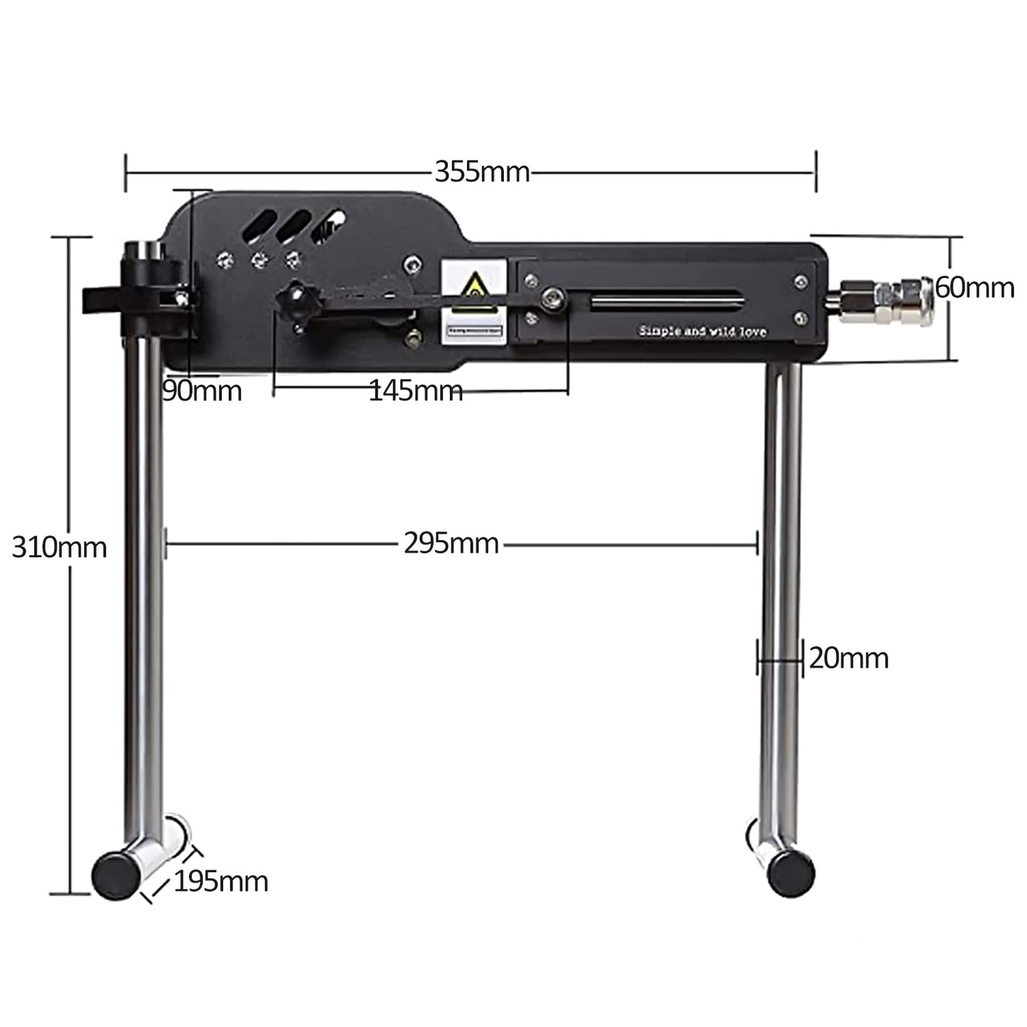 FREDORCH NEW Automatic Silent Sex Machine for Women and Men. Sex Machine for Masturbation Love, Retractable Vibrator, Sex Toy (Package C)