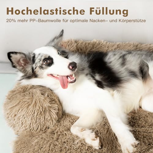 Mora Pets Sofa Protector for Dogs, Dog Blanket for Sofa, Plush Dog Bed Couch Cover, Waterproof & Non-Slip, Dog Pillow for Medium-Sized Dogs, 102 x 89 x 16 cm.