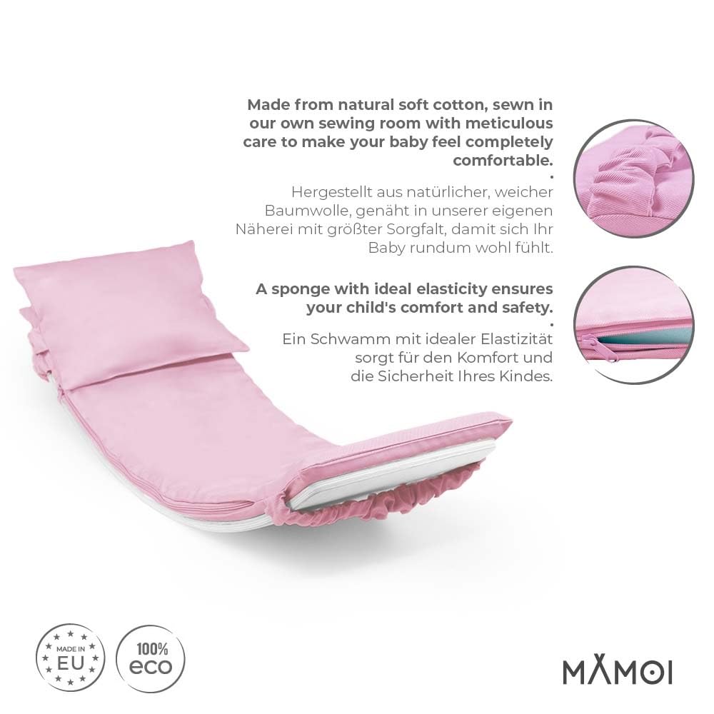 MAMOI® Balance Board Mat for Kids, Cushion for Balance Board Rocker, Balance and Stability Trainer, Soft Mat for Indoor Balance Board, Mat from Age 1