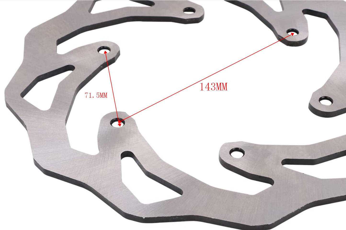 260mm motorcycle front brake disc, suitable for 125-450 SX/XC, 125-530 EXC/XC-W (1998-2025), 125-450 TC/FC/TX/FX, 125-501 TE/FE (2014-2025).