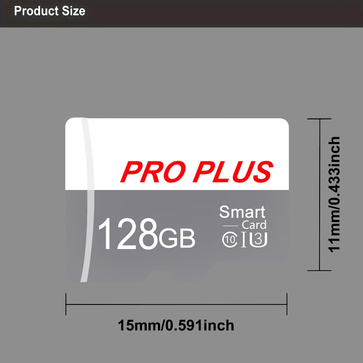 2 Pack Memory Card 128GB with Adapter, High Speed Memory Card, UHS-I C10 A1 Memory TF Card for Tablet/Mobile Phone/Camera/Car Audio/Game Console (TF183 White Gray 128GB)