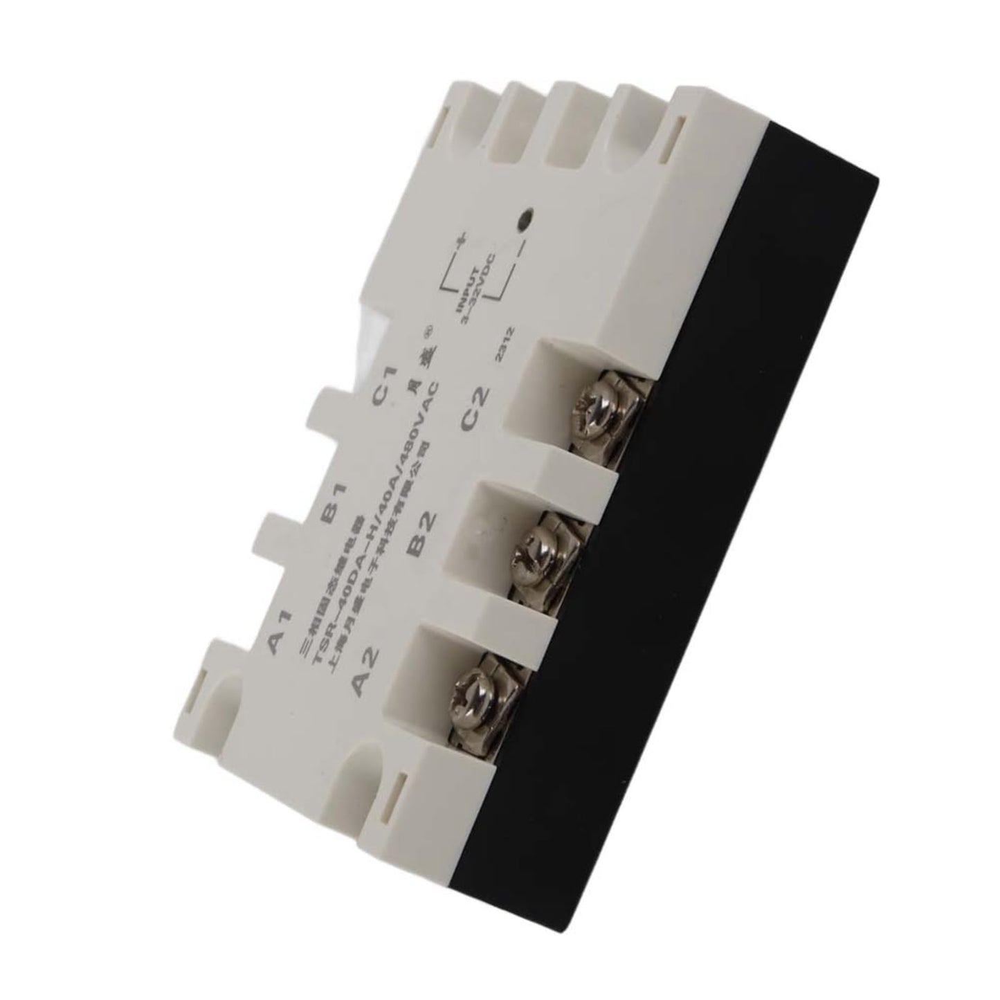40A 3-phase semiconductor module, distribution and control device relay SSR status relay, machine control input TSR-40DA-H