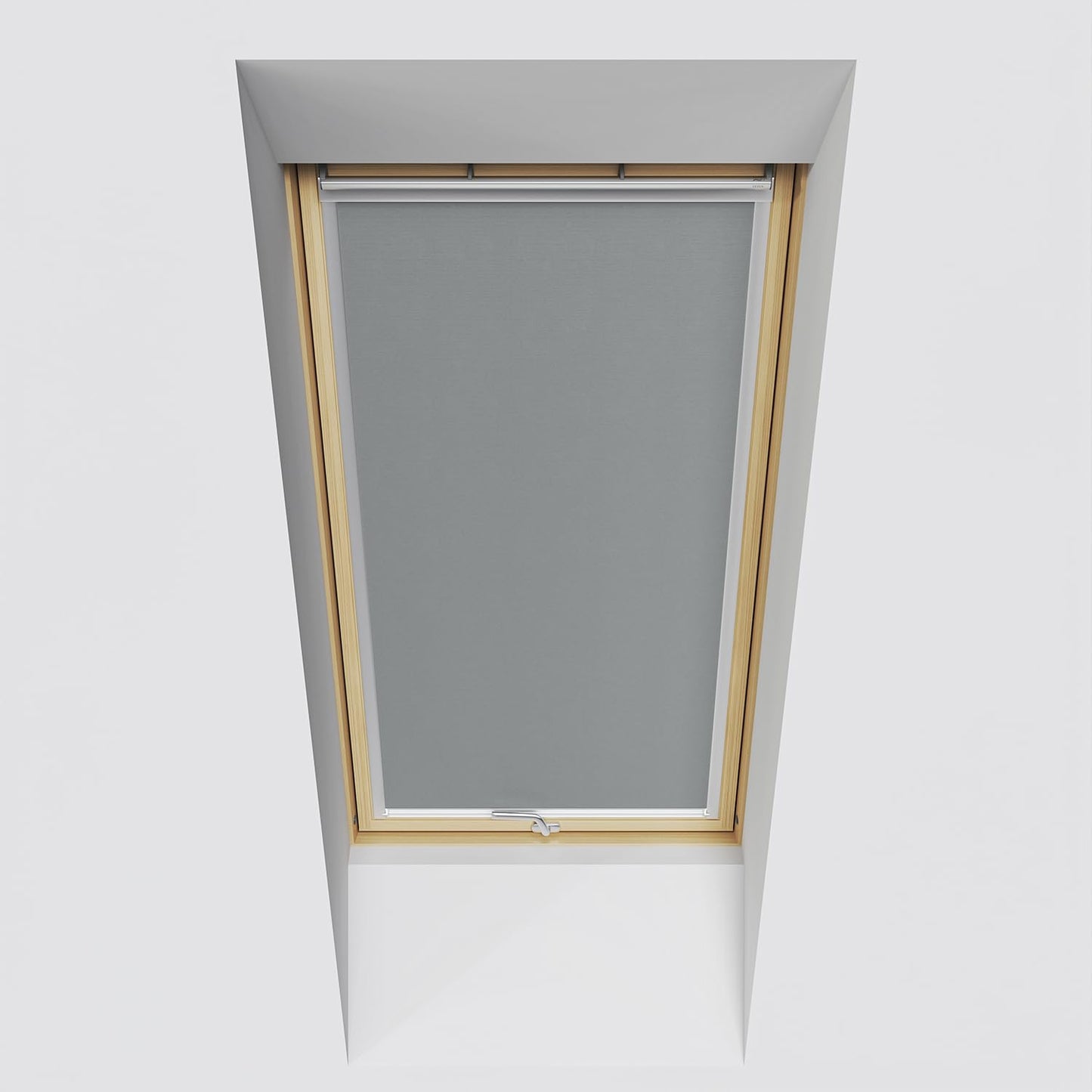 Easy-click blackout blind, grey, for VELUX S06