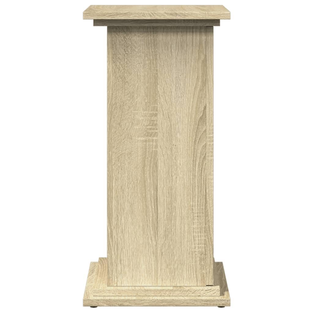 vidaXL Pedestal with Storage Sonoma Oak 31x30x60 cm Wood Material