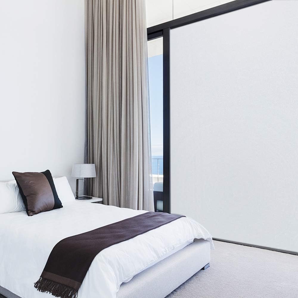Antrect window film self-adhesive 70x400cm opaque window film from the outside, frosted glass adhesive window film privacy screen