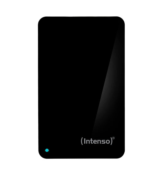Intenso Memory Case 500 GB External Hard Drive (2.5 inch, 5400 RPM, 8 MB Cache, USB 3.0) black, 6021530