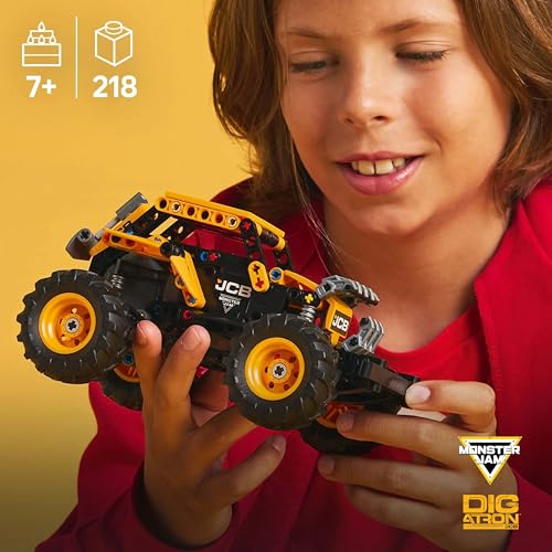 LEGO Technic Monster Jam DIGatron, Monster truck playset for children, building toy for kids, boys and girls aged 7+, great gift ideas for fans of monster trucks and motorsport 42199.