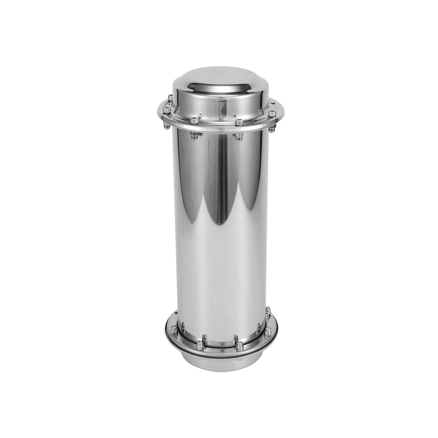 304 stainless steel time capsule - corrosion resistant waterproof container. Buryable metal time capsule. Best graduation gifts for granddaughter (13.4 inches).