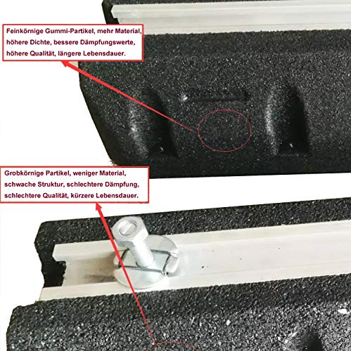 2 x 450 mm universal bracket for ceiling and floor for split air conditioners and heat pumps