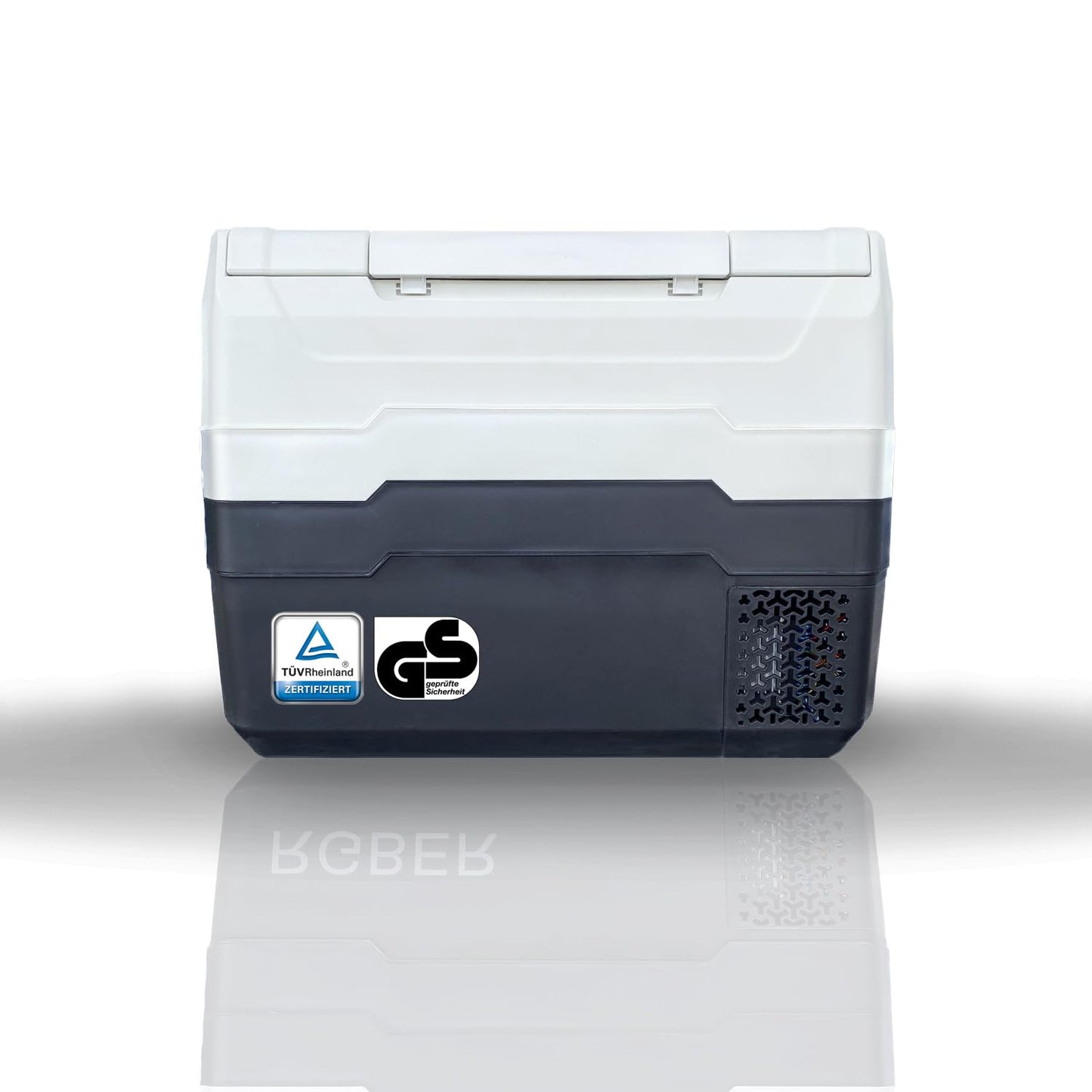 RGBer® AXR Series, 30-liter car cooler with compressor, compressor cooler, camping refrigerator, car cooler, cooler with 12v and 230v, car cooler with power outlet