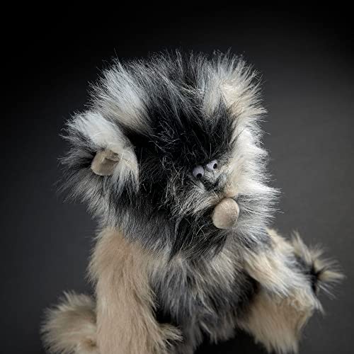 sigikid 39736 Bear ACH Good! Edition 23, BeastsTown plush toy: collect, gift, play, cuddle, recommended for children and adults aged 3 to 99 years, beige/black/bear, 38x16x14cm