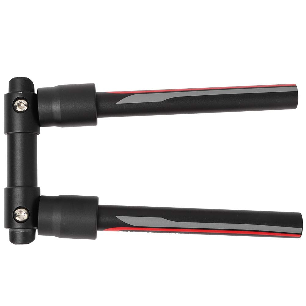 MAGT Bike Handlebar, Folding Quick Release Bicycle Handlebar DIY Replacement Accessory for Road Bike Mountain Bike Scooter 31.8mm/25.4mm