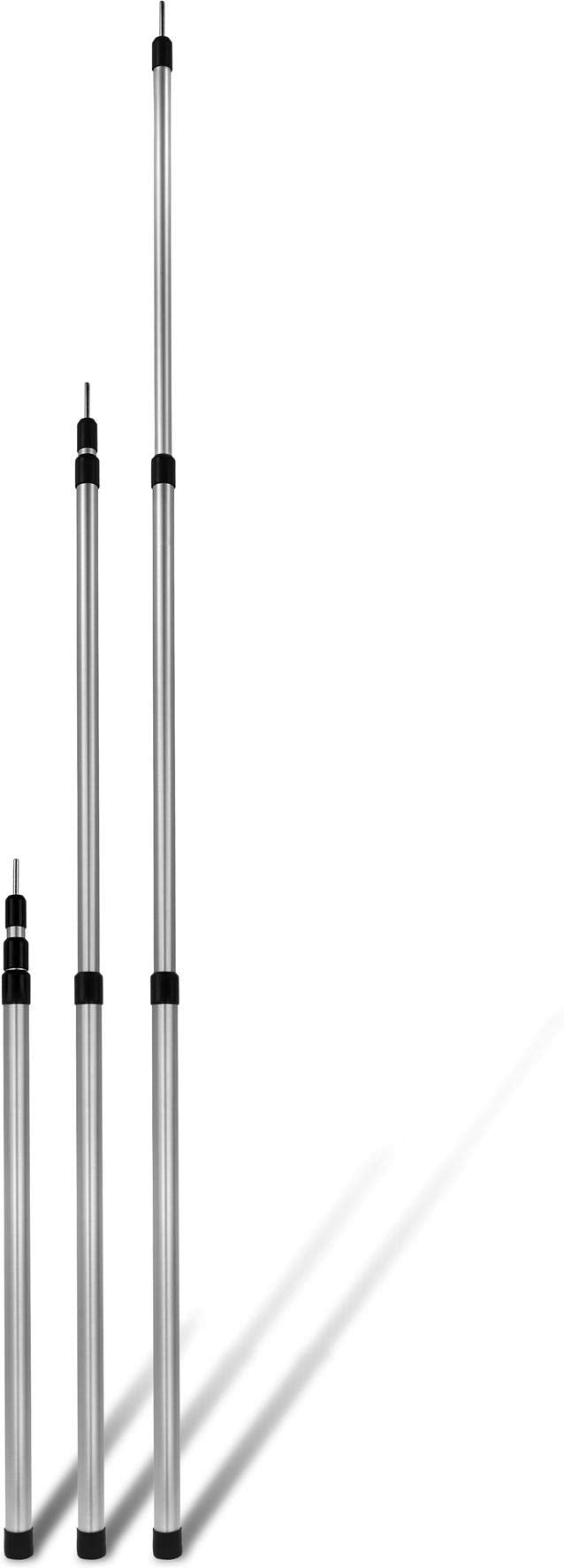 Normani Telescopic Tent Pole 94-240 cm made of aluminum - perfect tent or tarp accessory Color 3rd Piece