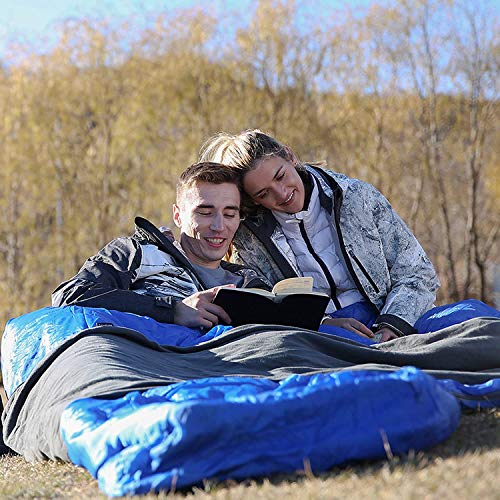 KingCamp Children's Sleeping Bag, Lightweight Warm Outdoor Blanket Sleeping Bags for Kids 3-4 Seasons for Camping Hiking with Carry Bag (Red R Zip, 165x70cm)