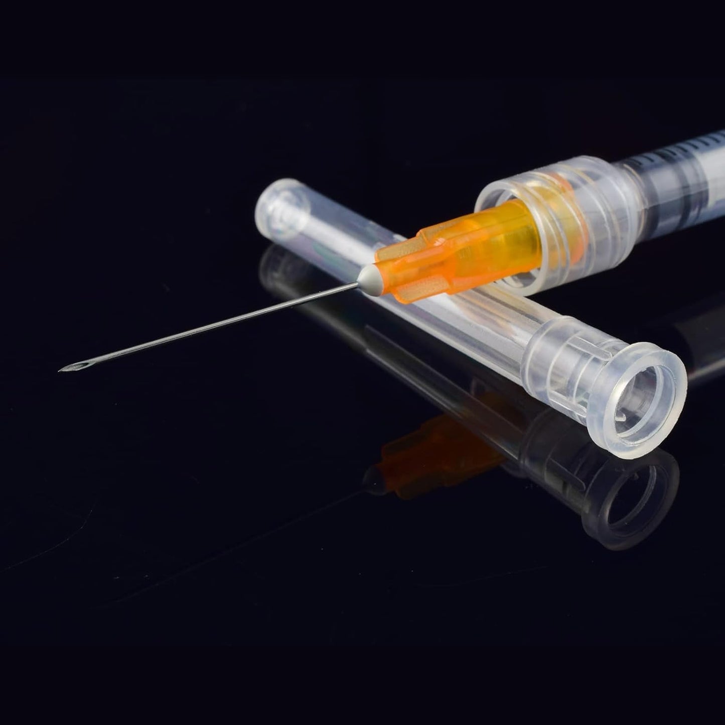 100pcs 1ml/cc 25G-25mm tip,Single Use Luer-Lock Independent Packaging, Easy to Use (100 pack)
