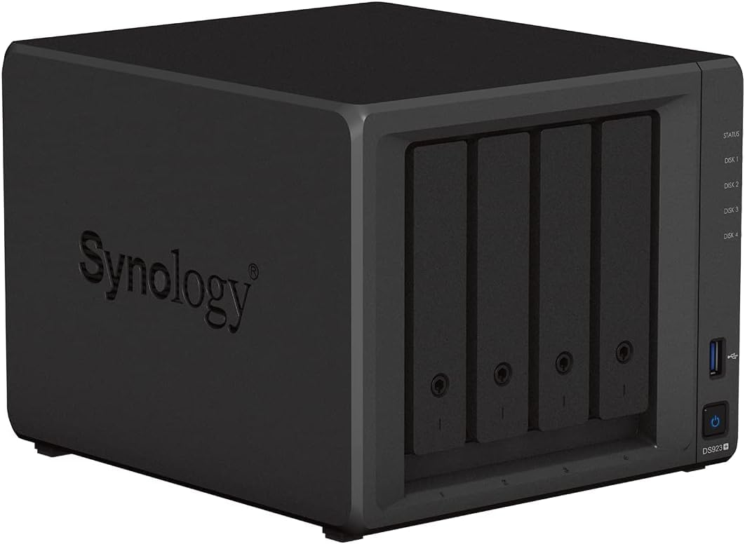 Synology DS923+ 4 Bay Desktop NAS Ryzen R1600 Dual-Core