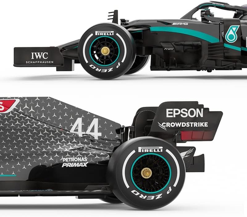 Mercedes F1 RC Car RASTAR 1/12 Mercedes AMG F1 W11 EQ Performance 2.4GHz Remote Control Car Officially Licensed Mercedes Benz Racing Toy Model Car for Kids Adults - Black