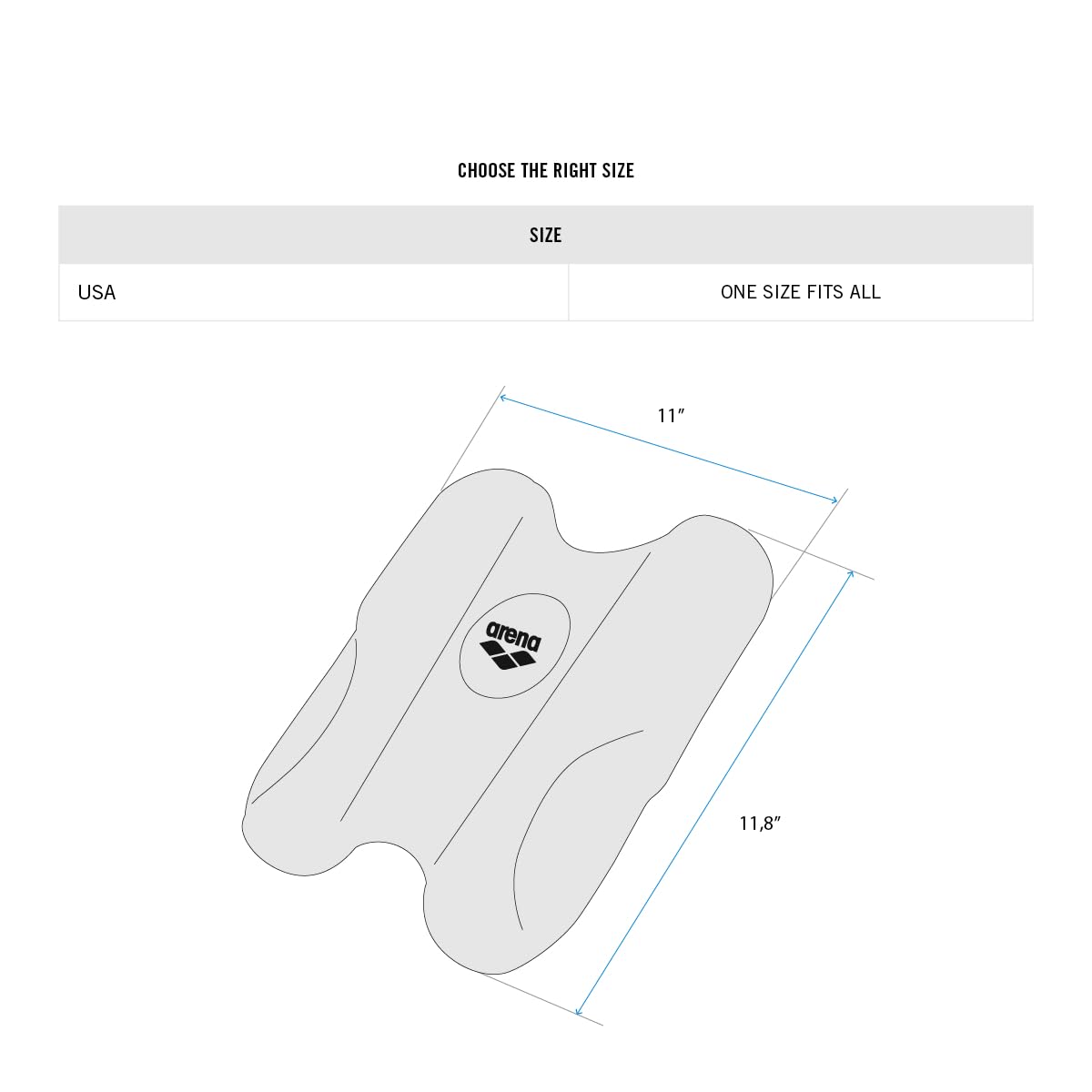 Arena Pull Kick II Swim Training stool