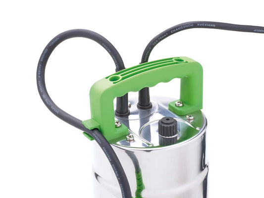 AQUANIQUE submersible pump DWP 19000 (up to 19,000 l/h flow rate, max. 25 mm grain size, 750 W, 9 m Hmax) - dirty water pump for ponds, paddling pools, flooded basements, construction sites, pools