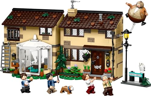 LEGO Harry Potter Privet Drive: Aunt Magda's Visit - Playhouse with interior, 5 minifigures & Aunt Magda figure - The Prisoner of Azkaban - Gift for boys & girls 8+ years 76451