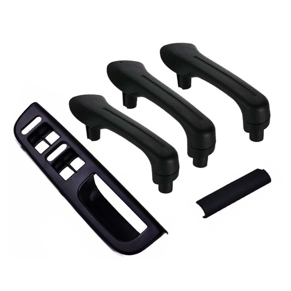 ZAYMDO Window Glass Plate Button Panel Door Handle Cover Replacement for VW Golf 4 Jetta MK4 Bora 1998-2004, Interior Door Handles Decoration