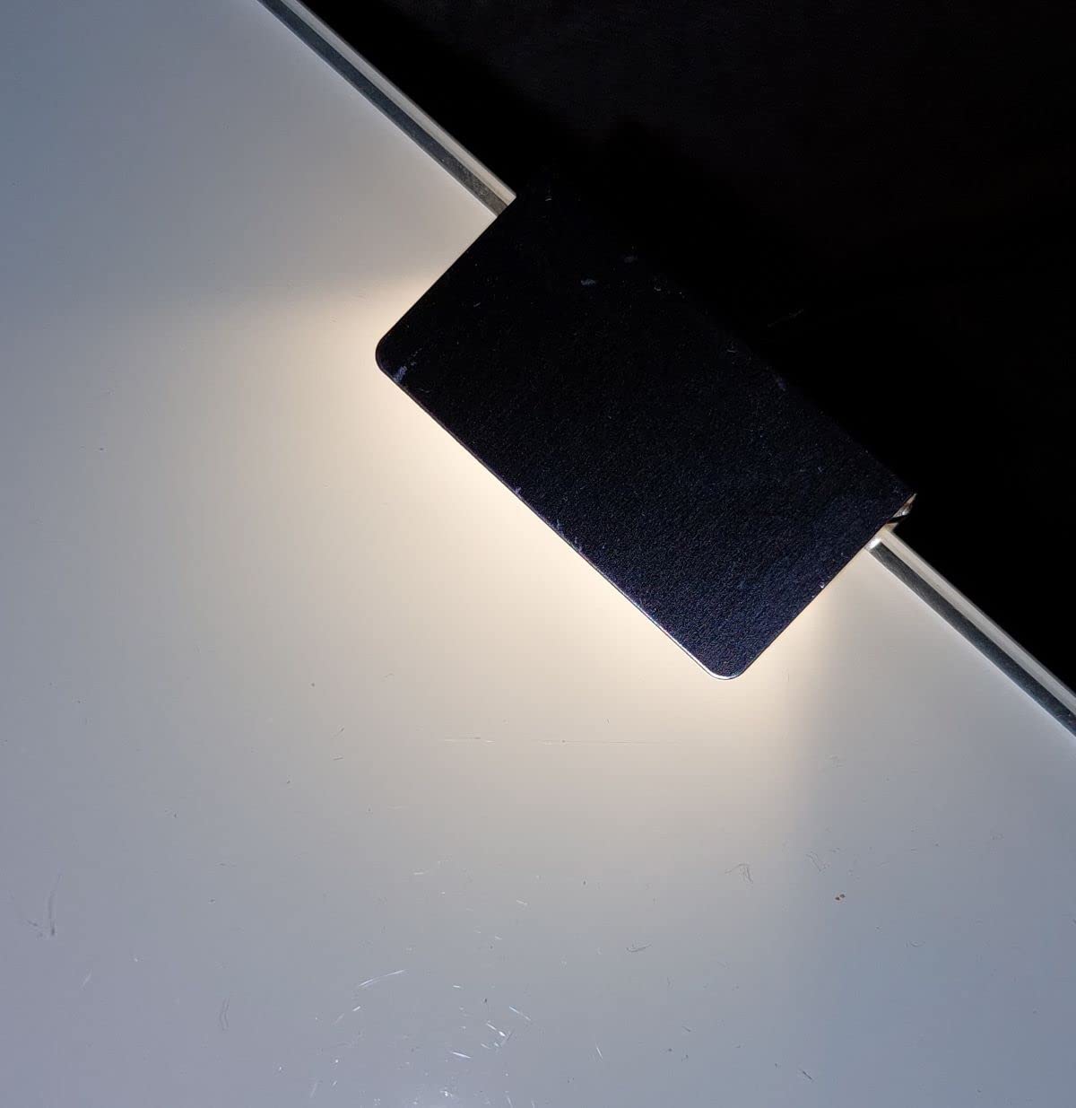 SEBSON LED Glass Shelf Lighting 6 Pack - Includes 12V Power Supply with Switch - Warm White LED Clips - Glass Edge Lighting for Display Case, Shelf, Table.