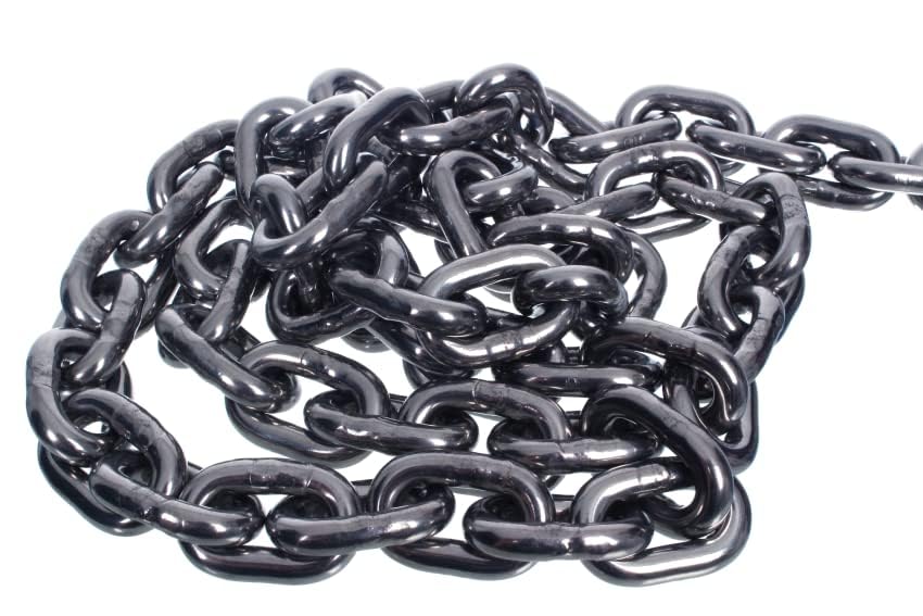 NAJDER stainless steel chain 5m, stainless chain, safety chain, chain for hanging chairs, barrier chains, Max 1180kg, 5mm x 5m, DIN 766, Thickness 5mm, Stainless Steel A4, Inox, AISI 316, Premium Quality