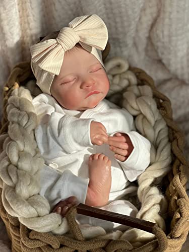 Zero pam reborn doll girl full silicone lifelike 19 inch silicone baby doll realistic newborn baby dolls baby doll like real baby
