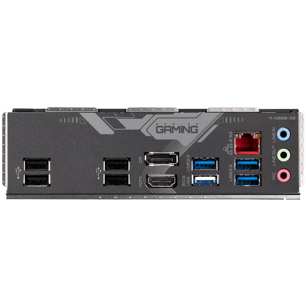 GIGABYTE B760M GAMING X DDR4 Motherboard - Supports Intel Core 14th Gen CPUs, 8+1+1 Phase Digital VRM, up to 5333MHz DDR4 (OC), 2xPCIe 4.0 M.2, 2.5GbE LAN, USB 3.2 Gen2