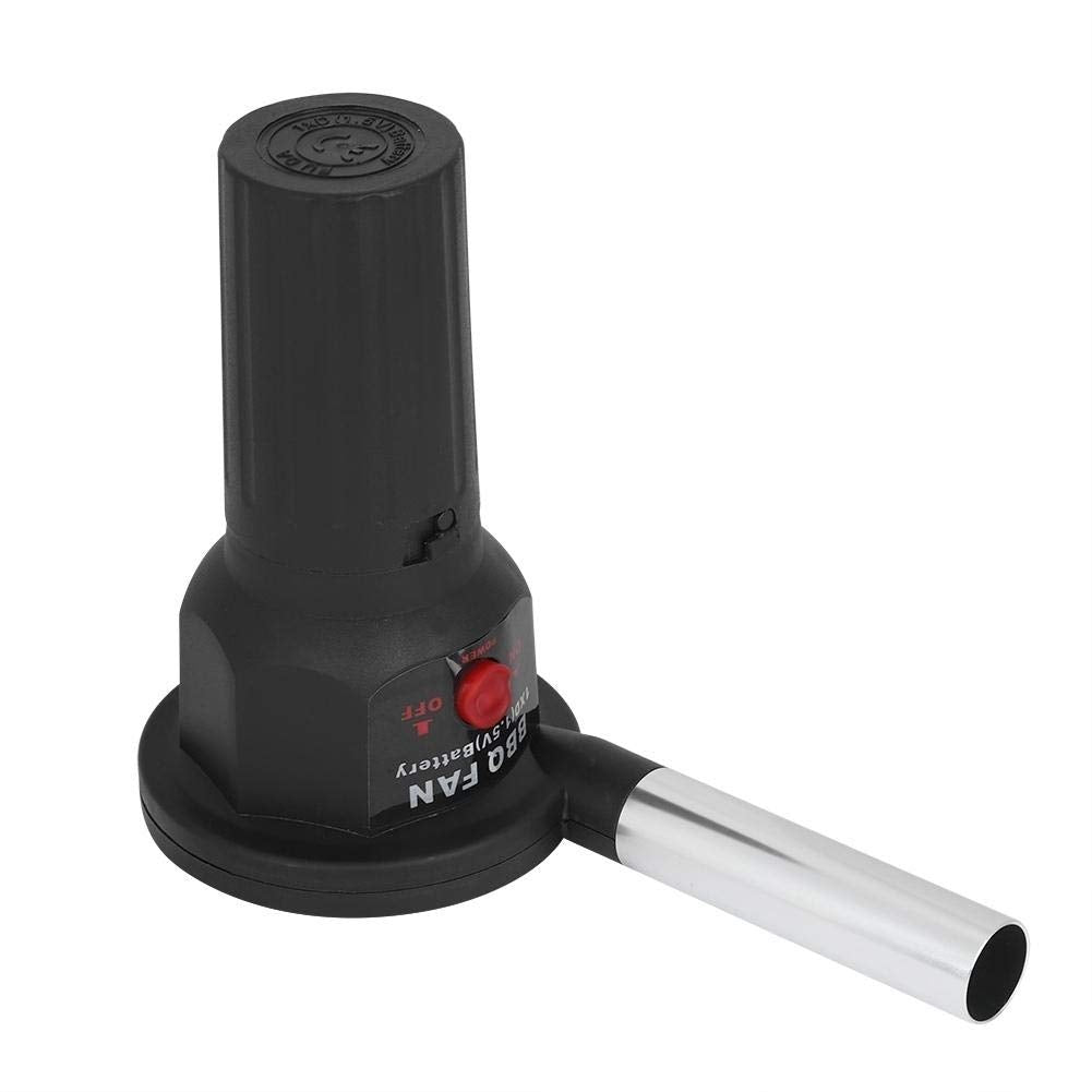 TOPINCN Portable Electric Barbecue Fan 5V Lightweight with Air Blower for Grill Picnic Camping