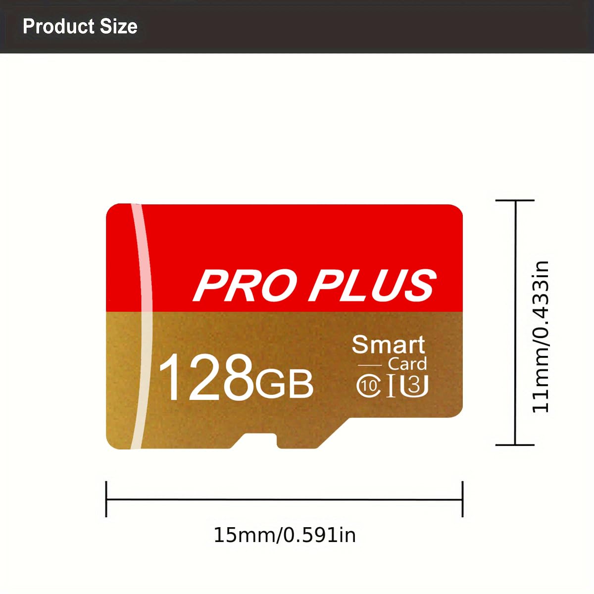 2 Pack Memory Card 128GB with Adapter, High Speed Memory Card, UHS-I C10 A1 Memory TF Card for Tablet/Mobile Phone/Camera/Car Audio/Game Console (TF162 Red Gold 128GB)